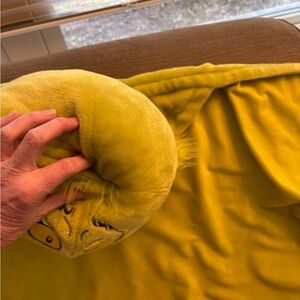 Green Grinch Hooded Blanket (kids)